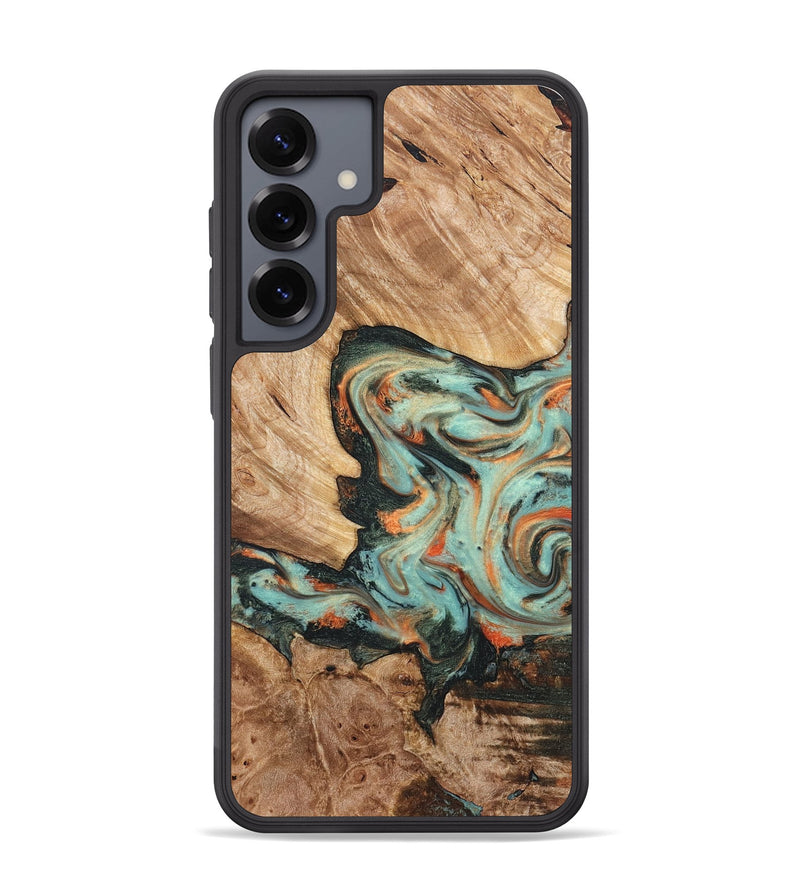 Galaxy S25 Plus Wood Phone Case - Arlette (Green, 820171)