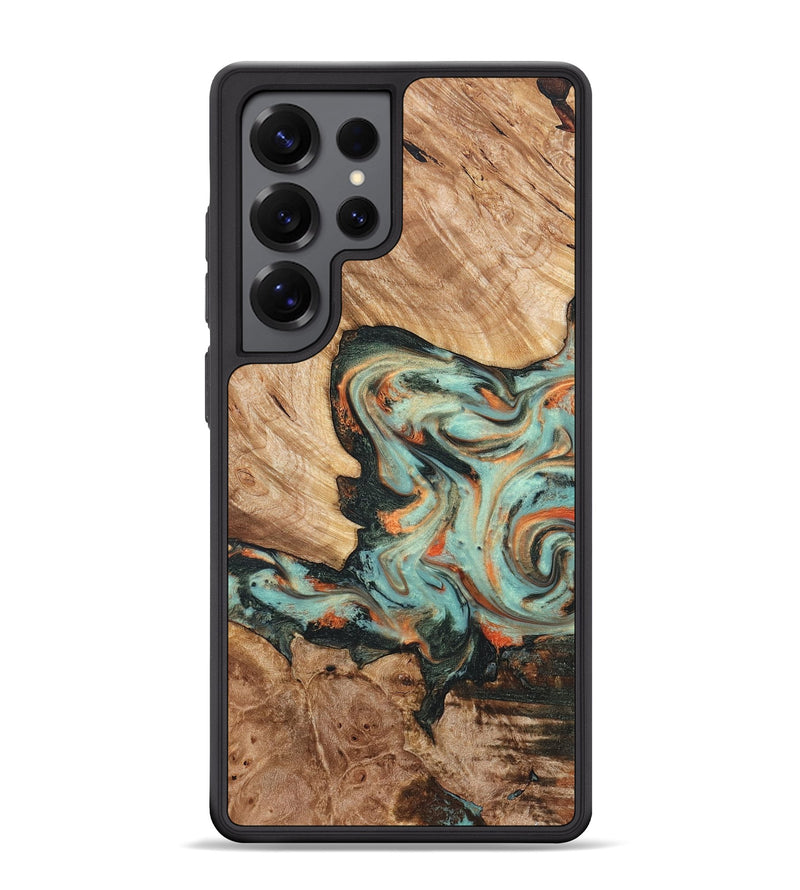 Galaxy S25 Ultra Wood Phone Case - Arlette (Green, 820171)