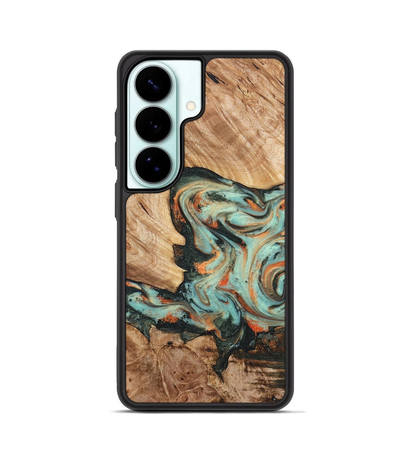 Galaxy S26 Wood Phone Case - Arlette (Green, 820171)