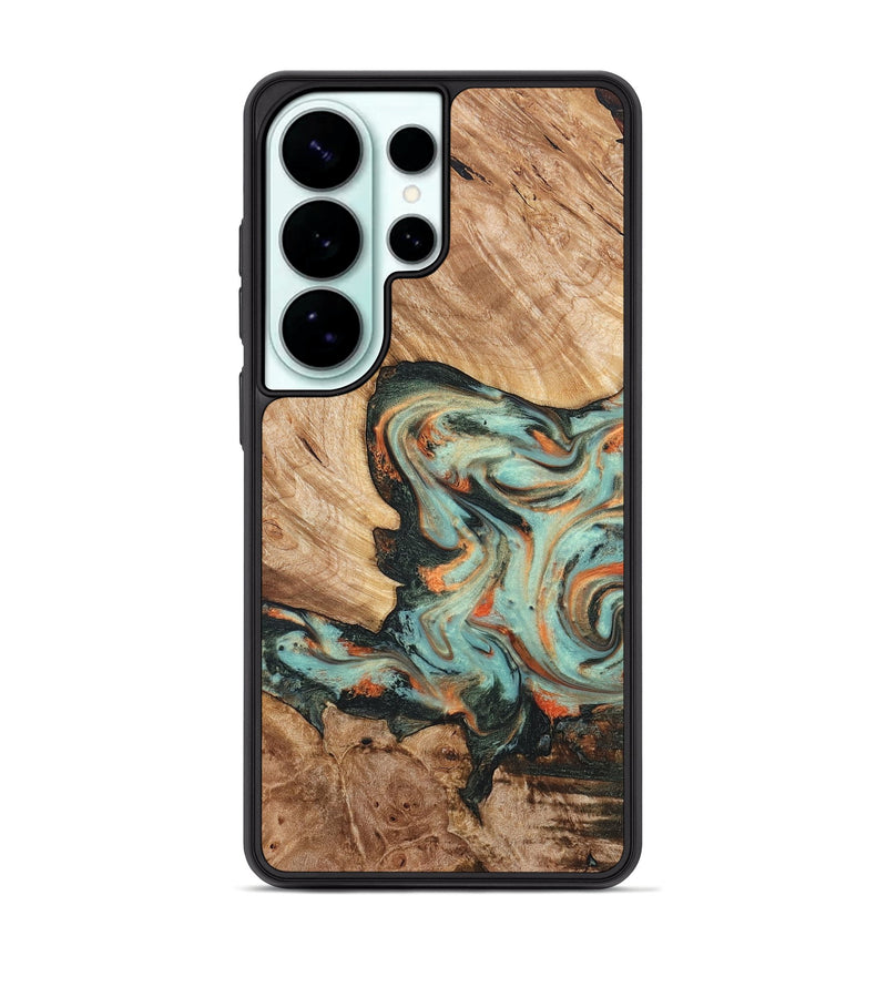 Galaxy S26 Ultra Wood Phone Case - Arlette (Green, 820171)