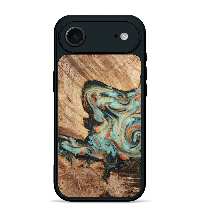 iPhone 17 Air Wood Phone Case - Arlette (Green, 820171)
