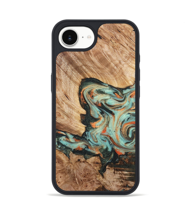 iPhone 17e Wood Phone Case - Arlette (Green, 820171)
