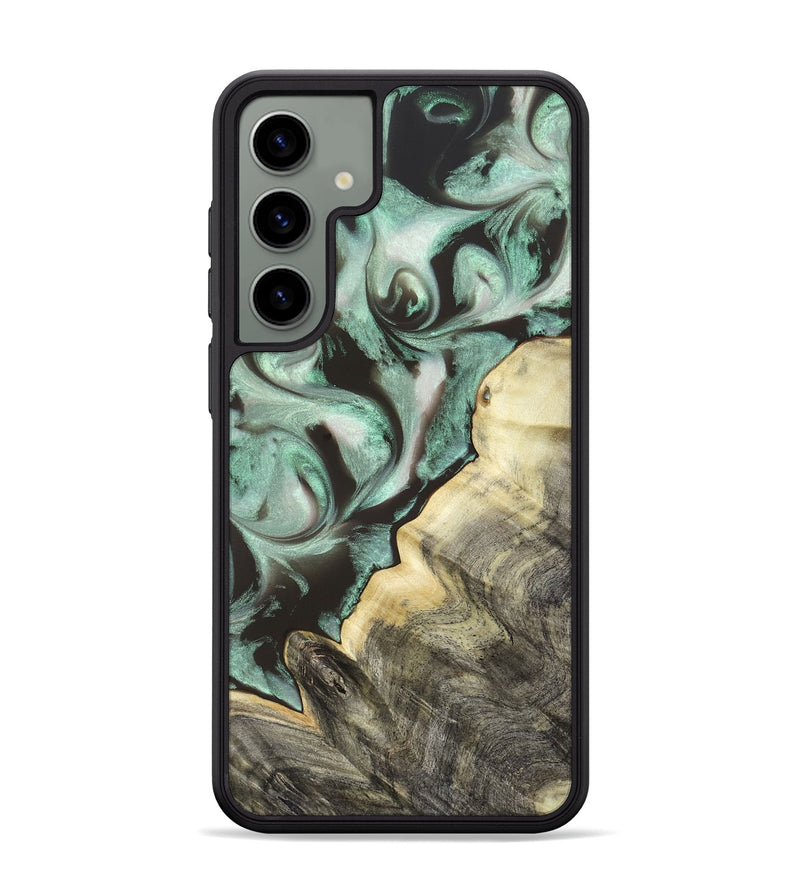 Galaxy S24 Plus Wood Phone Case - Johana (Green, 820172)