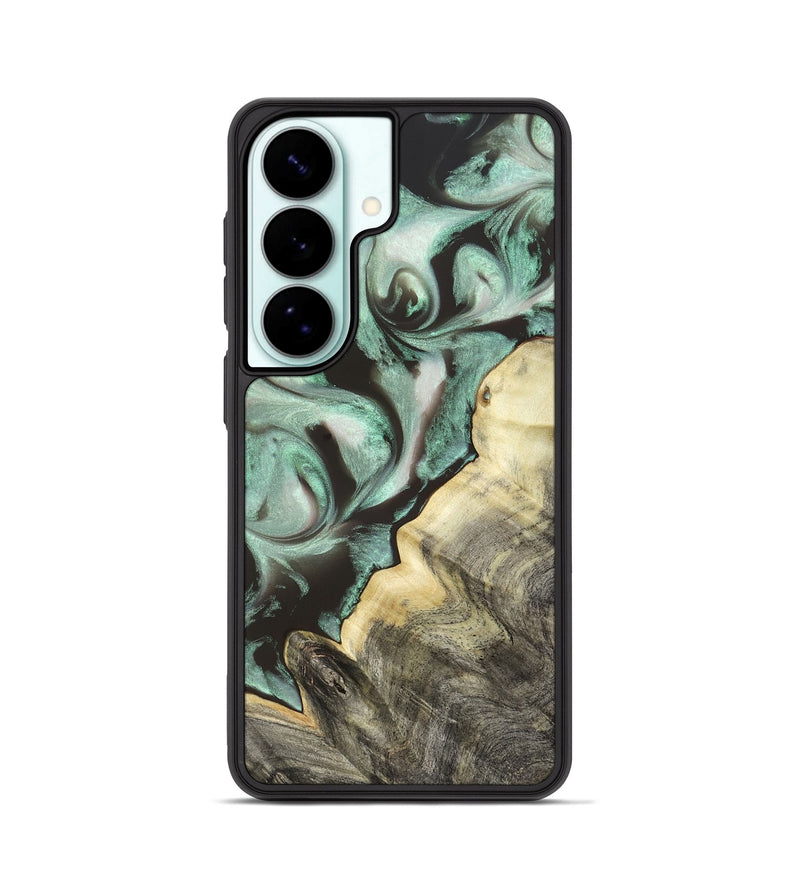 Galaxy S26 Wood Phone Case - Johana (Green, 820172)