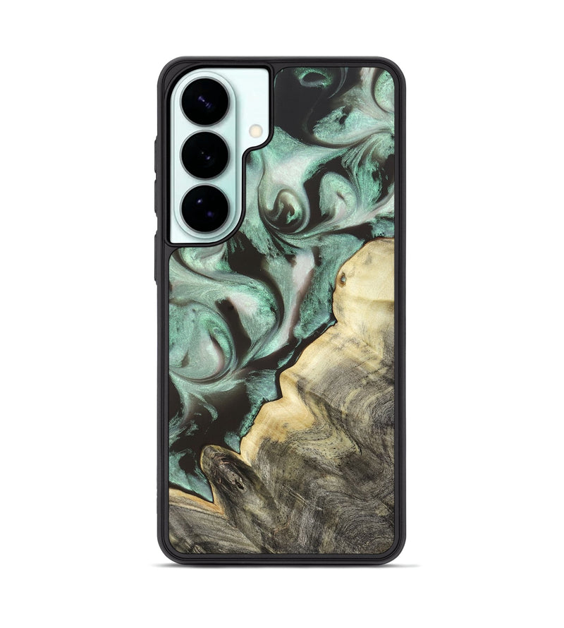 Galaxy S26 Plus Wood Phone Case - Johana (Green, 820172)