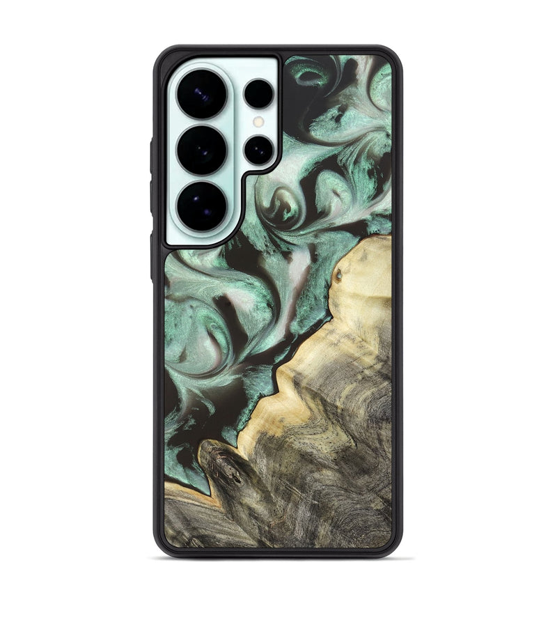 Galaxy S26 Ultra Wood Phone Case - Johana (Green, 820172)