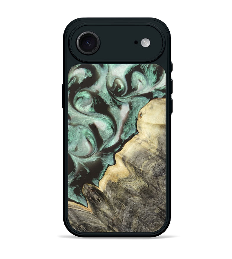 iPhone 17 Air Wood Phone Case - Johana (Green, 820172)