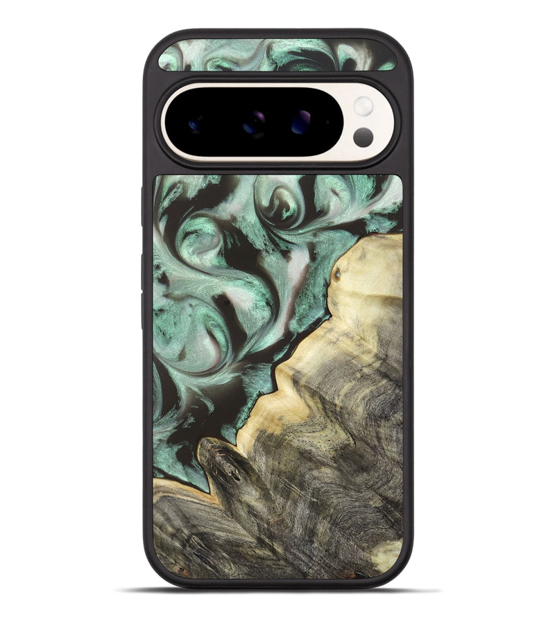 Pixel 9 Pro XL Wood Phone Case - Johana (Green, 820172)