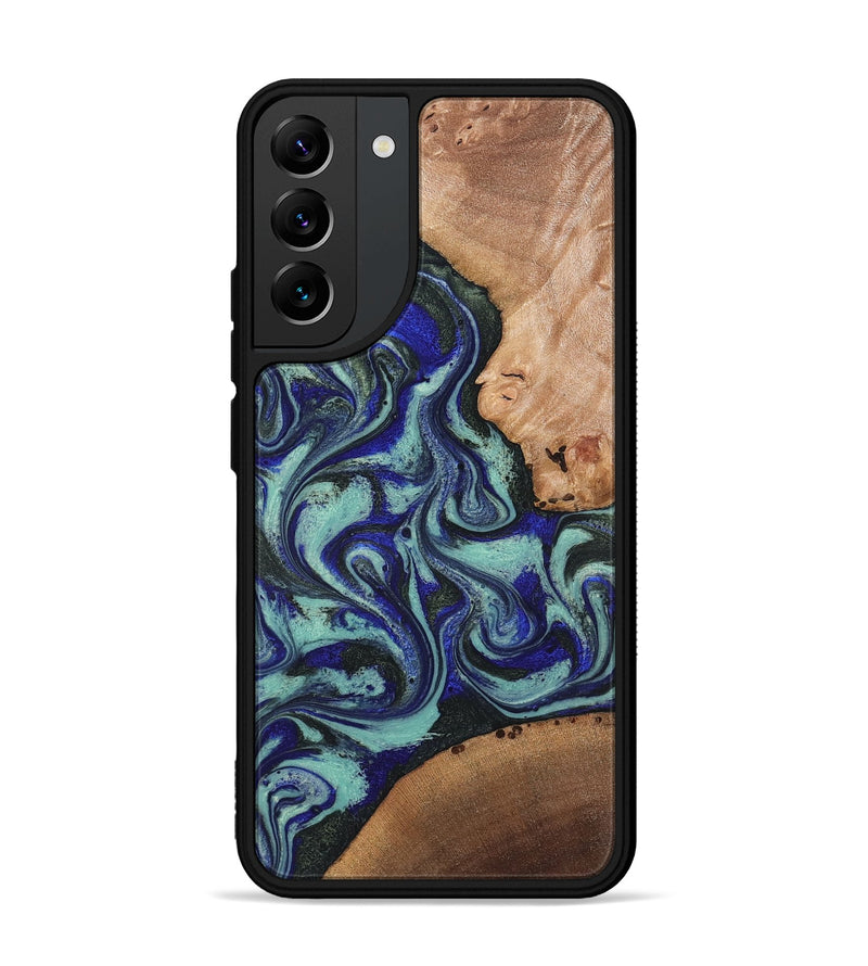 Galaxy S22 Plus Wood Phone Case - Kaci (Green, 820173)