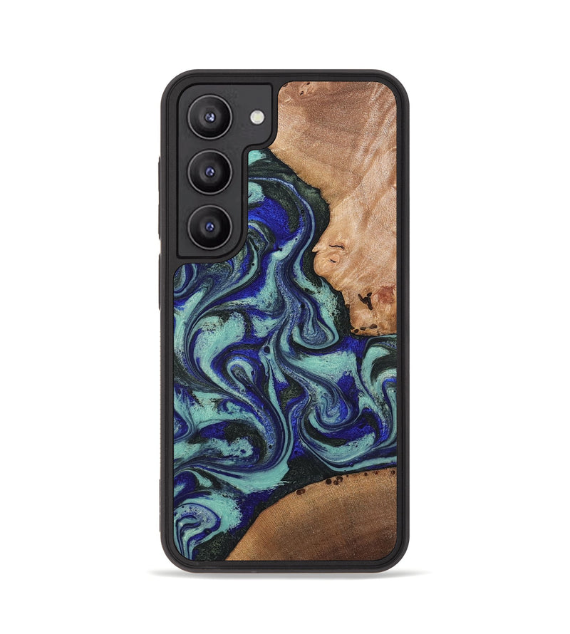 Galaxy S23 Wood Phone Case - Kaci (Green, 820173)