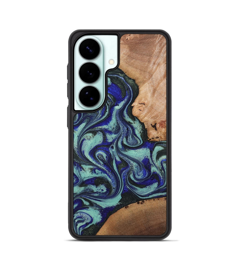 Galaxy S26 Wood Phone Case - Kaci (Green, 820173)