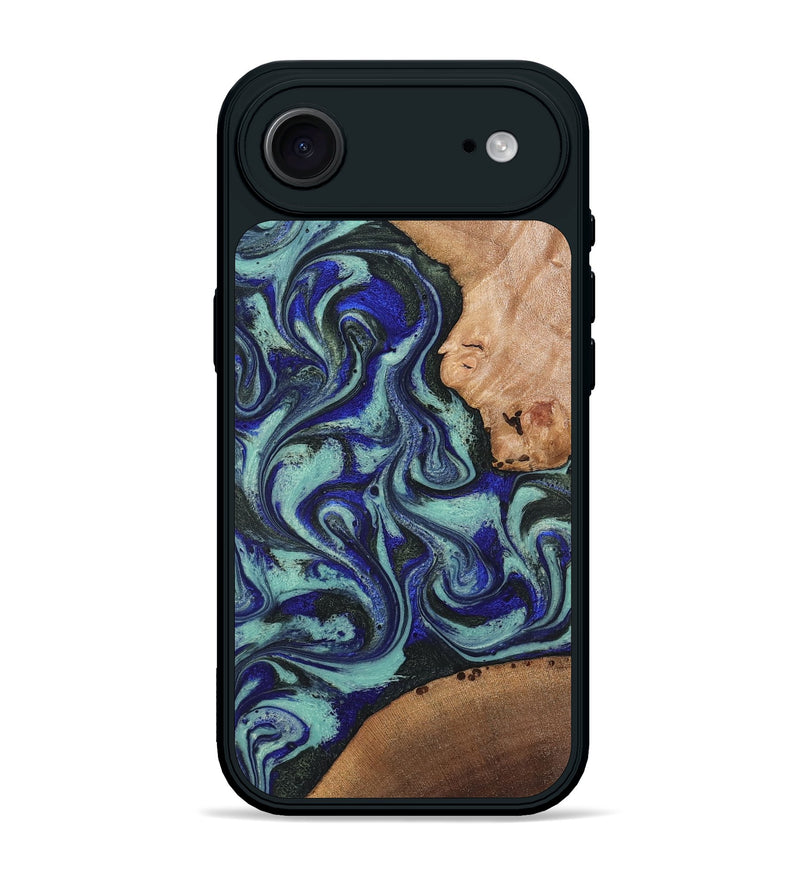 iPhone 17 Air Wood Phone Case - Kaci (Green, 820173)