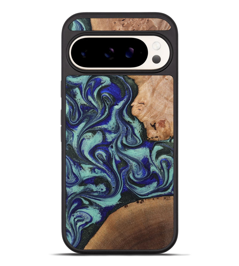 Pixel 10 Pro XL Wood Phone Case - Kaci (Green, 820173)