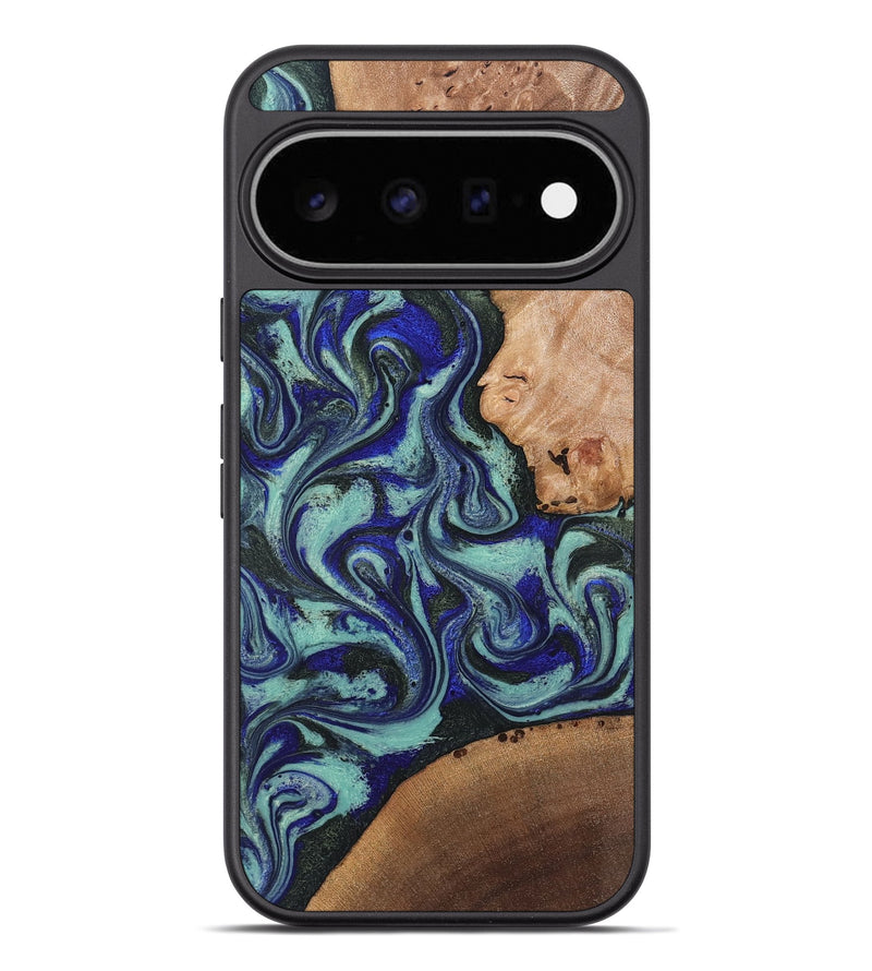 Pixel 11 Pro XL Wood Phone Case - Kaci (Green, 820173)