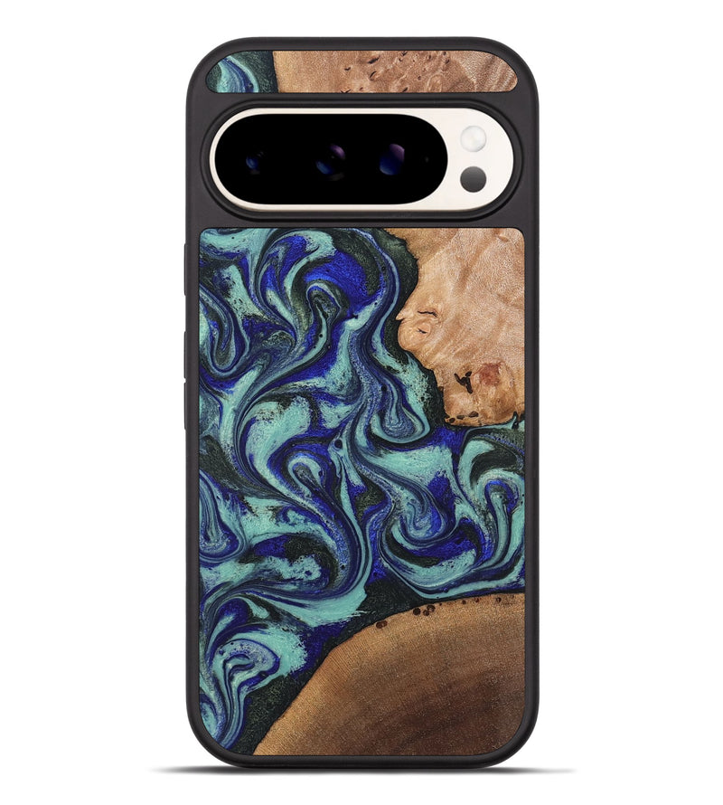 Pixel 9 Pro XL Wood Phone Case - Kaci (Green, 820173)