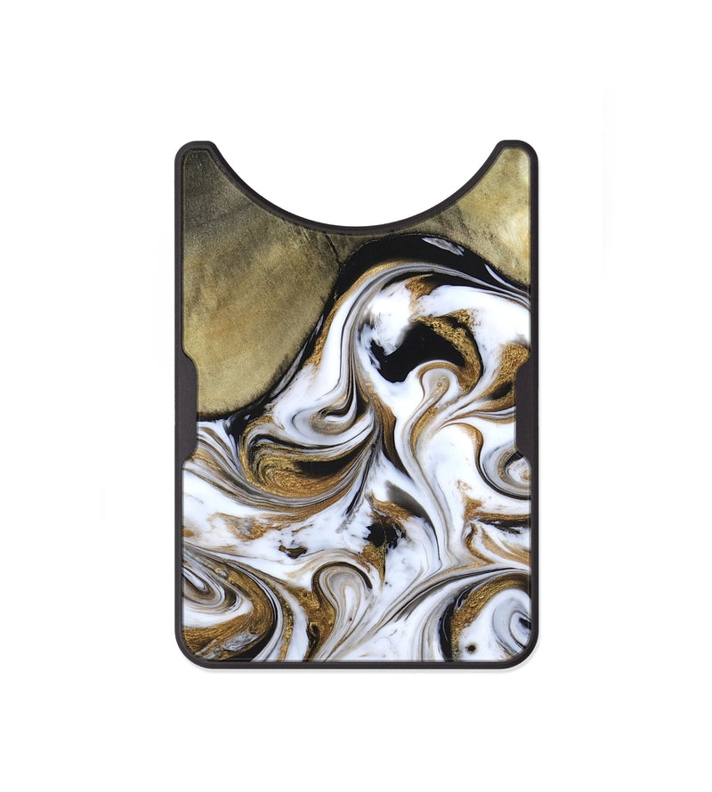 Alloy Wood Wallet - Kelsi (Black & White, 820174)