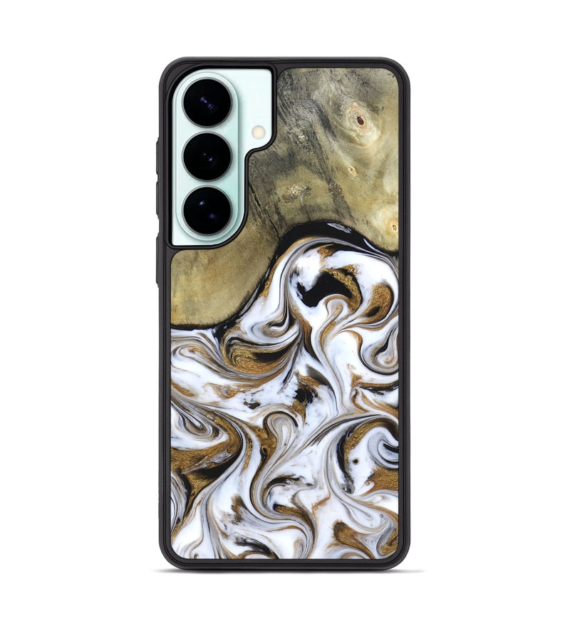Galaxy S26 Plus Wood Phone Case - Kelsi (Black & White, 820174)
