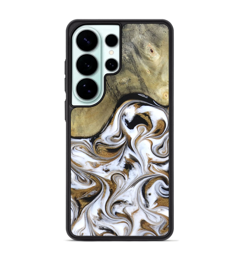 Galaxy S26 Ultra Wood Phone Case - Kelsi (Black & White, 820174)