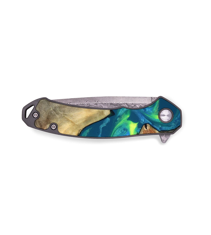 EDC Wood Pocket Knife - Davis (Neon, 820176)