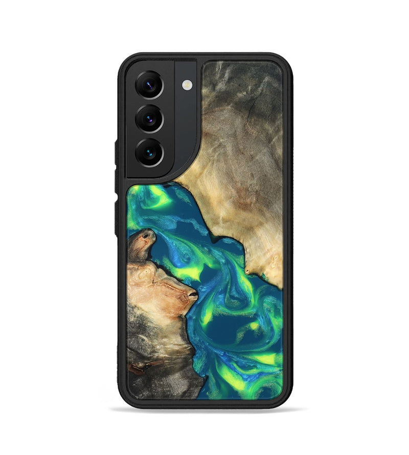 Galaxy S22 Wood Phone Case - Davis (Neon, 820176)