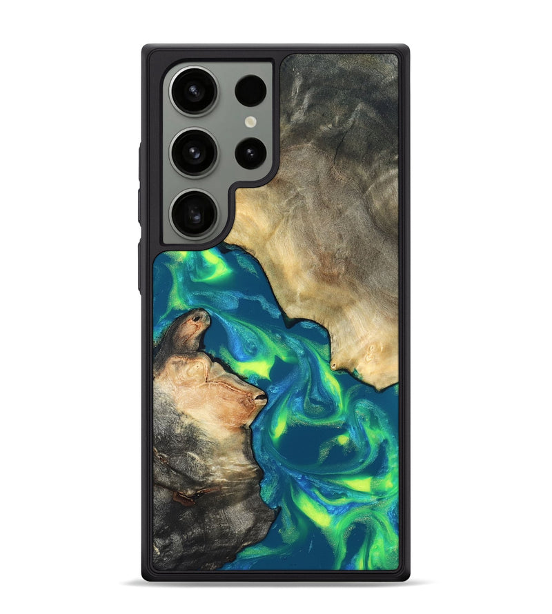 Galaxy S24 Ultra Wood Phone Case - Davis (Neon, 820176)
