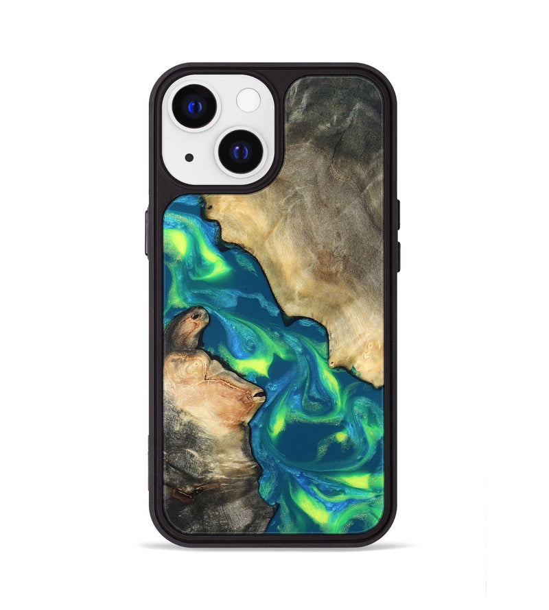iPhone 13 Wood Phone Case - Davis (Neon, 820176)