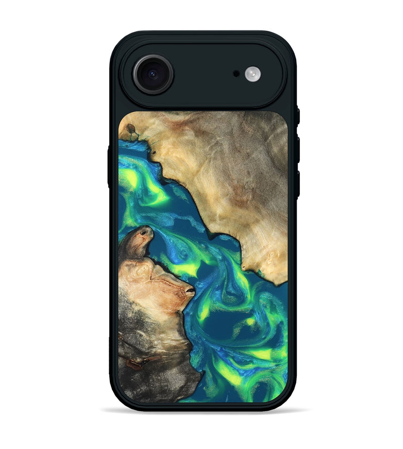 iPhone 17 Air Wood Phone Case - Davis (Neon, 820176)