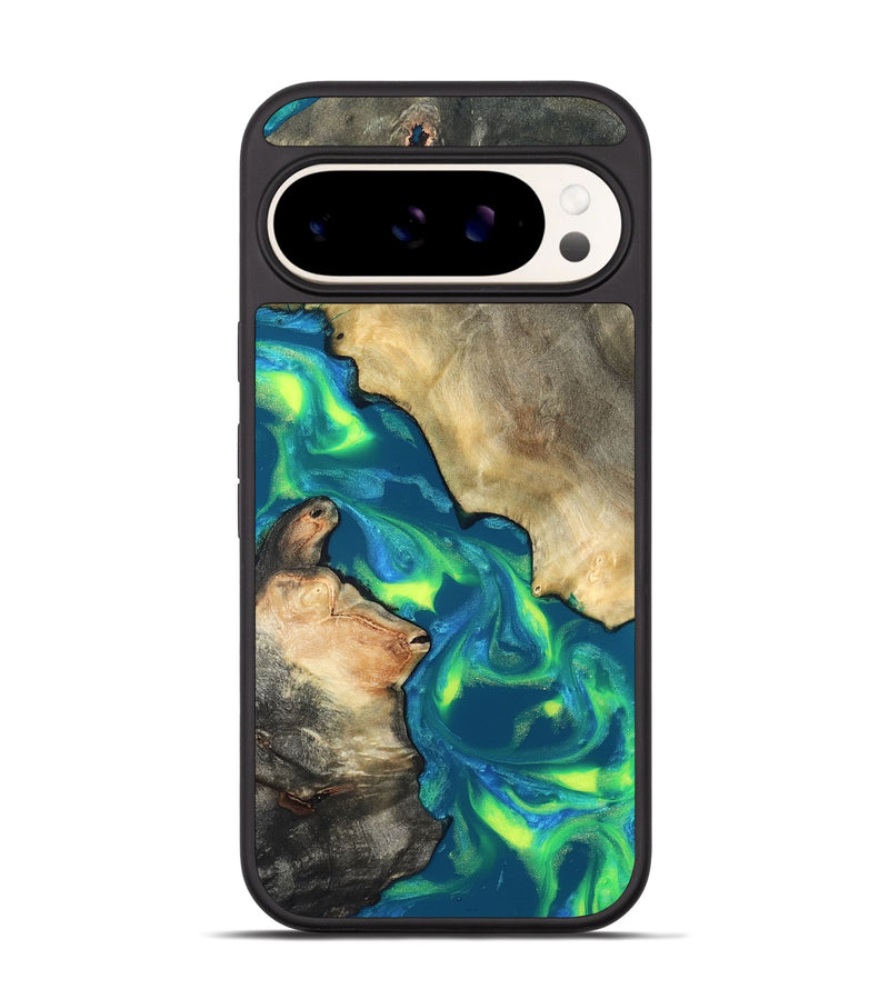 Pixel 9 Wood Phone Case - Davis (Neon, 820176)