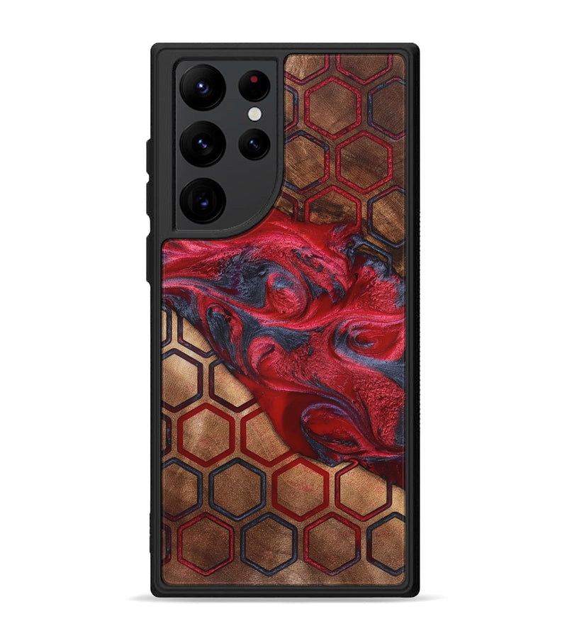 Galaxy S22 Ultra Wood Phone Case - Buster (Pattern, 820178)