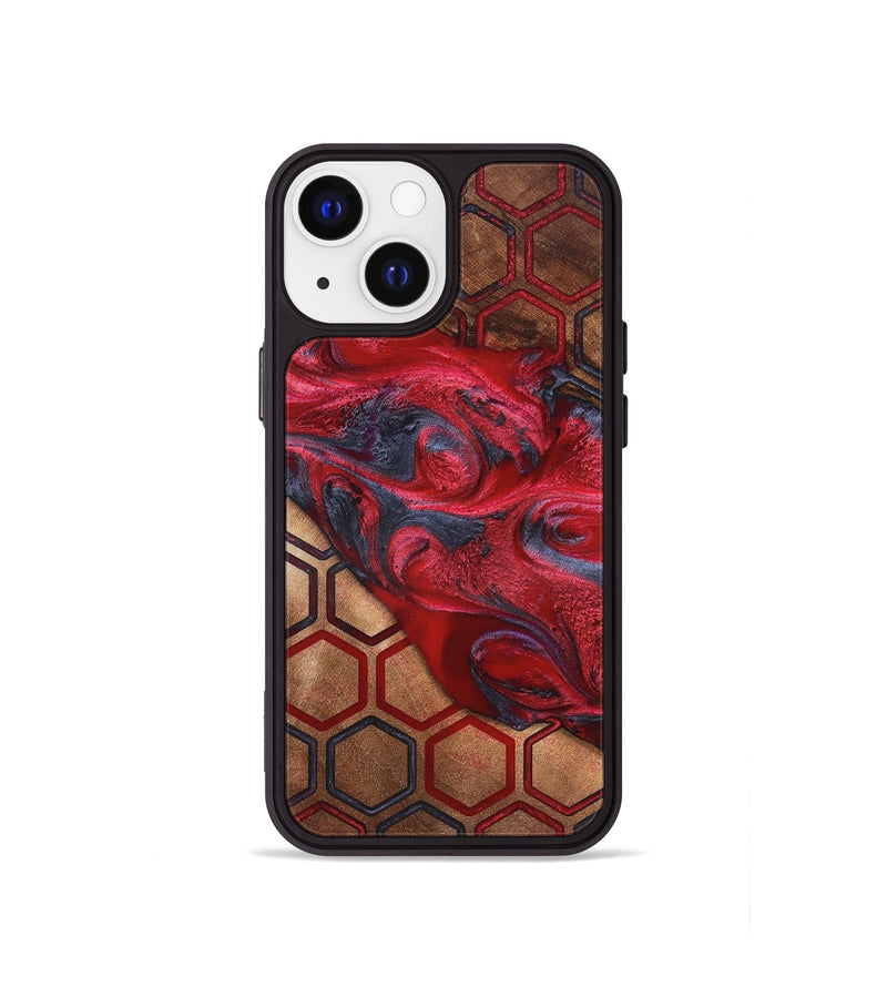 iPhone 13 mini Wood Phone Case - Buster (Pattern, 820178)