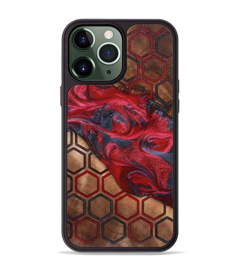 iPhone 13 Pro Max Wood Phone Case - Buster (Pattern, 820178)