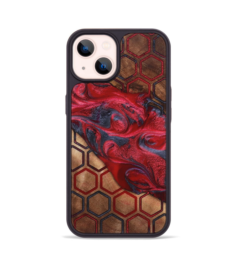 iPhone 14 Wood Phone Case - Buster (Pattern, 820178)