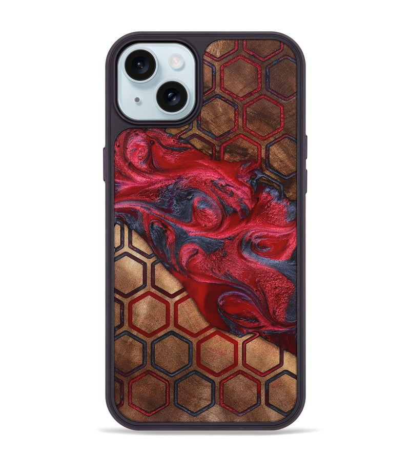 iPhone 15 Plus Wood Phone Case - Buster (Pattern, 820178)