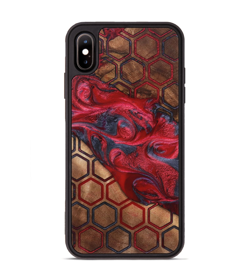 iPhone Xs Max Wood Phone Case - Buster (Pattern, 820178)