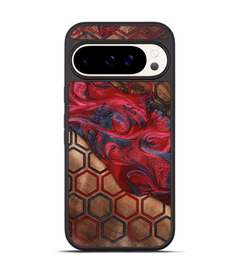Pixel 9 Pro Wood Phone Case - Buster (Pattern, 820178)