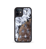 iPhone 12 mini Wood Phone Case - Talia (Pattern, 820179)