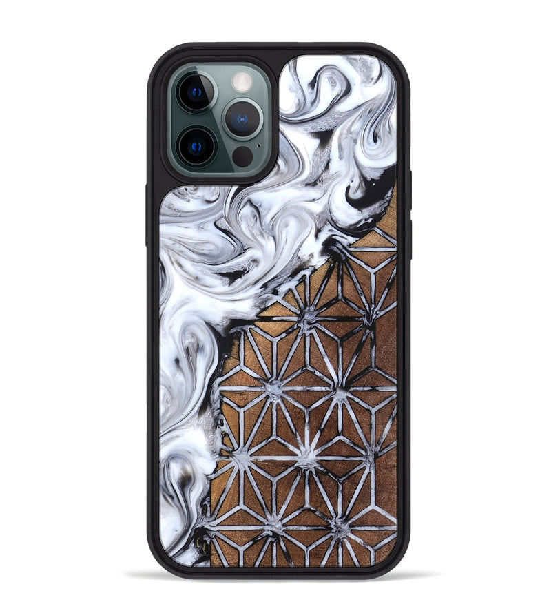 iPhone 12 Pro Max Wood Phone Case - Talia (Pattern, 820179)
