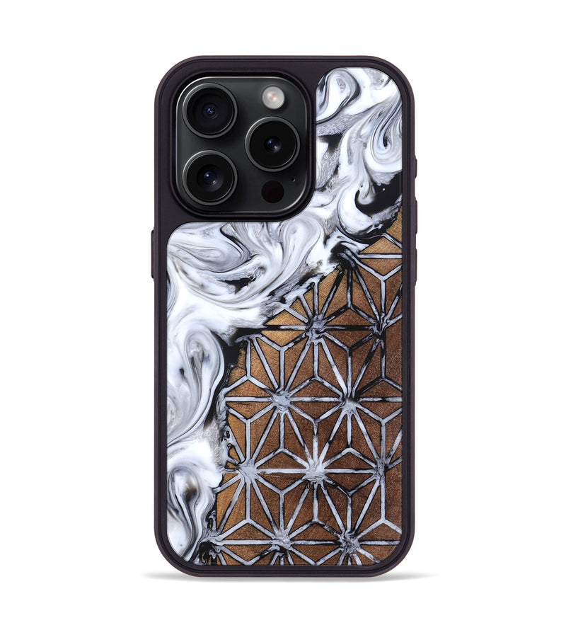 iPhone 15 Pro Wood Phone Case - Talia (Pattern, 820179)