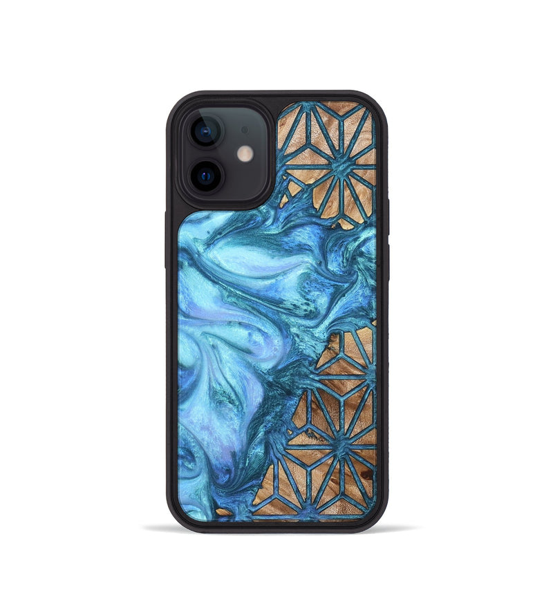 iPhone 12 mini Wood Phone Case - Zane (Pattern, 820181)