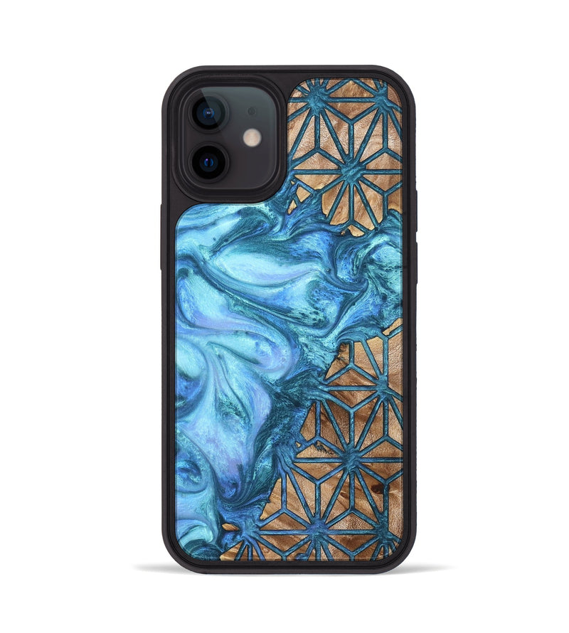 iPhone 12 Wood Phone Case - Zane (Pattern, 820181)