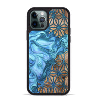 iPhone 12 Pro Max Wood Phone Case - Zane (Pattern, 820181)