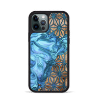 iPhone 12 Pro Wood Phone Case - Zane (Pattern, 820181)