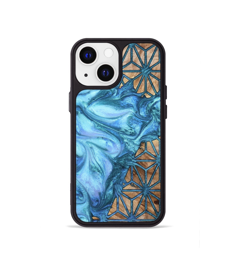 iPhone 13 mini Wood Phone Case - Zane (Pattern, 820181)