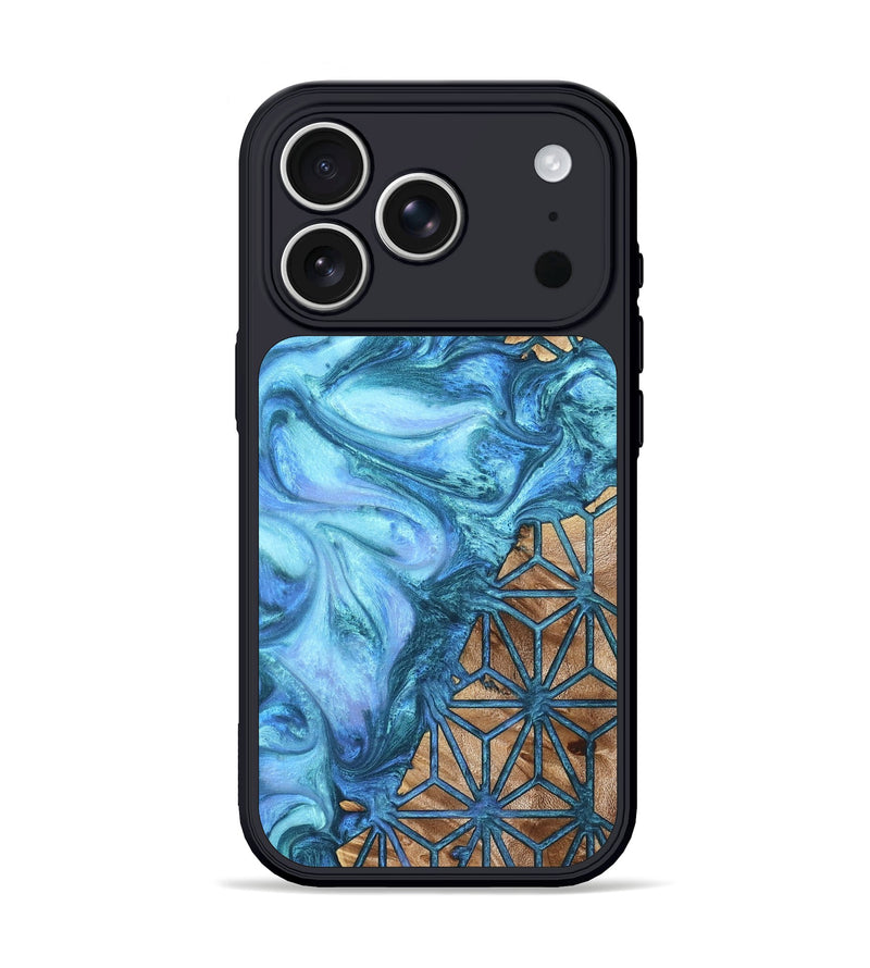 iPhone 17 Pro Wood Phone Case - Zane (Pattern, 820181)