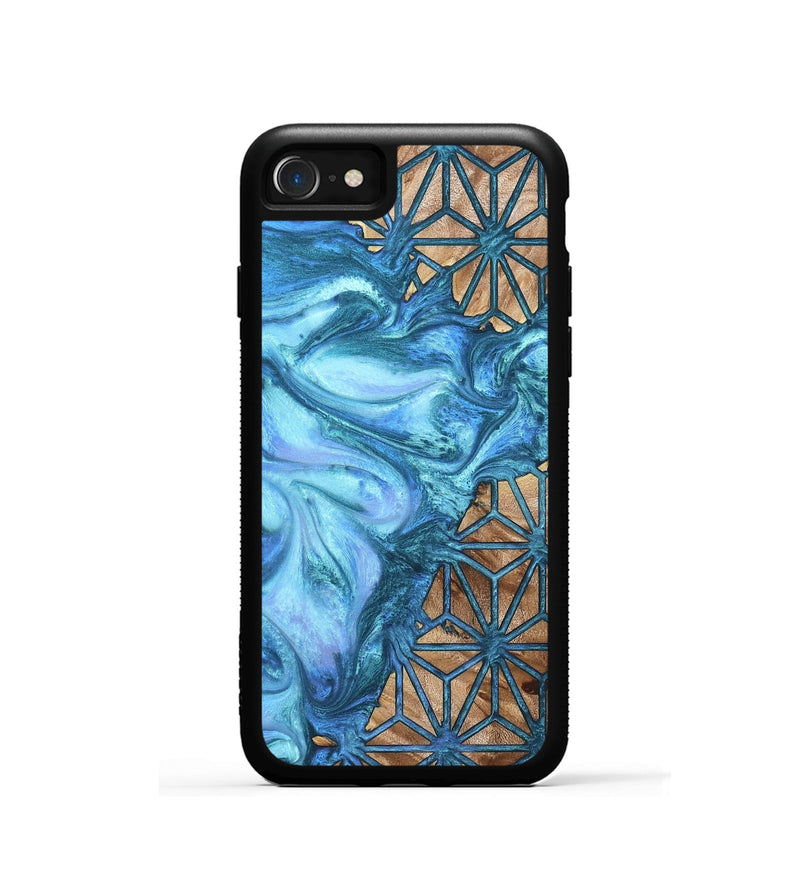 iPhone SE Wood Phone Case - Zane (Pattern, 820181)