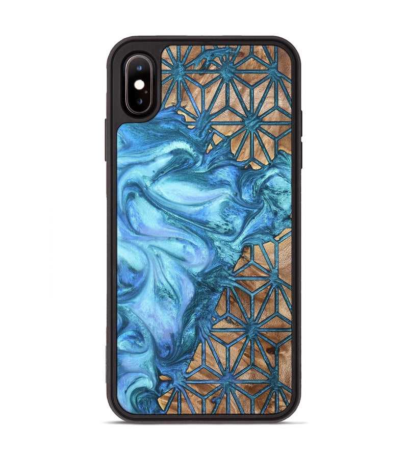 iPhone Xs Max Wood Phone Case - Zane (Pattern, 820181)