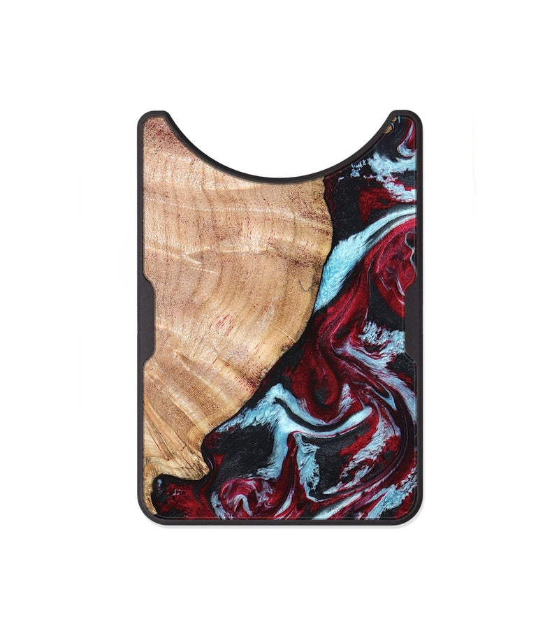 Alloy Wood Wallet - Homer (Red, 820184)