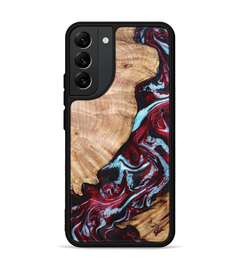 Galaxy S22 Plus Wood Phone Case - Homer (Red, 820184)