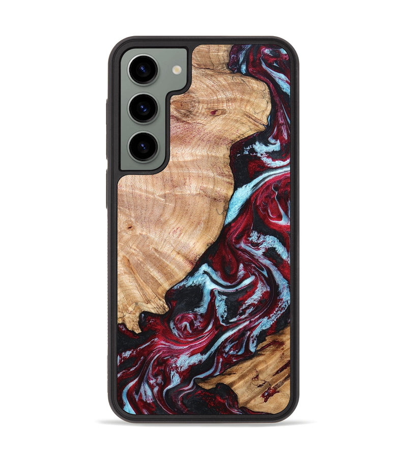 Galaxy S23 Plus Wood Phone Case - Homer (Red, 820184)