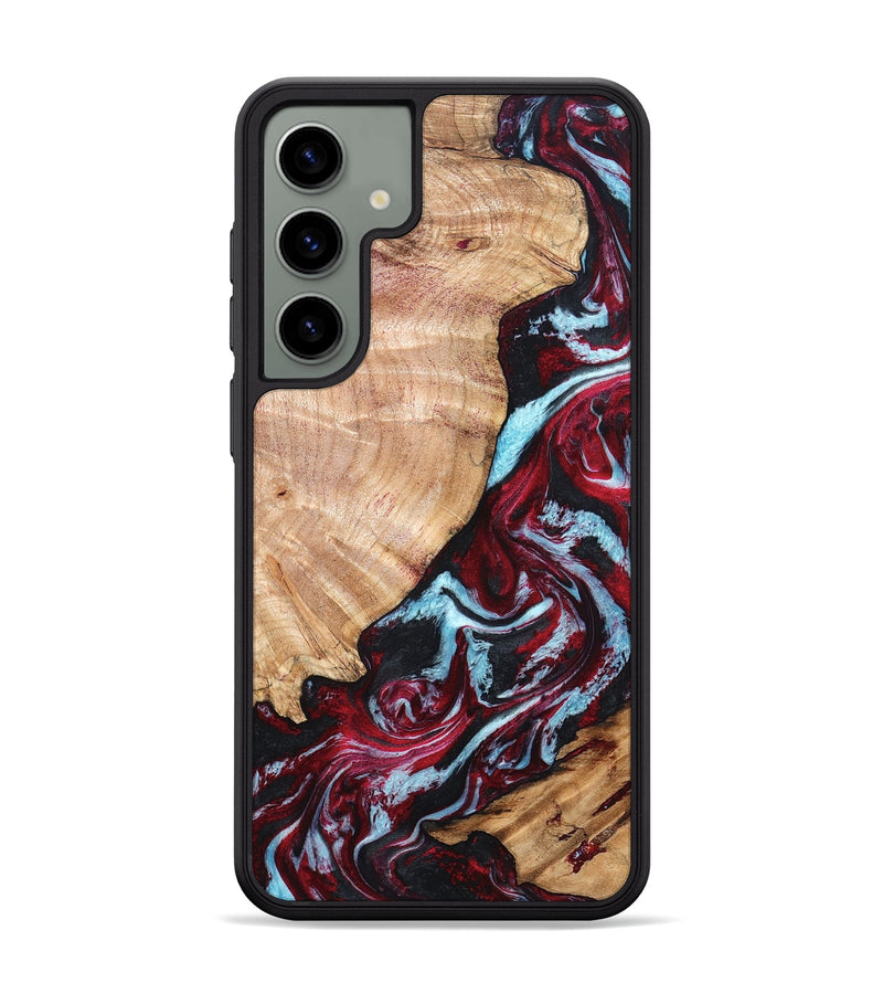 Galaxy S24 Plus Wood Phone Case - Homer (Red, 820184)